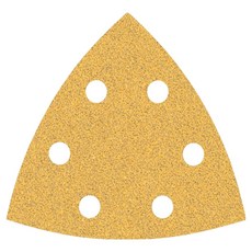 보쉬 EXPERT C470 삼각 6홀 찍찍이 GOP P60 93 x 93 mm 5p 2608900824, 1개