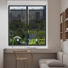 리빙앨리 무타공 창문 햇빛 가리개 붙이는 롤스크린 유리창 흡착식 간편 롤업 블라인드