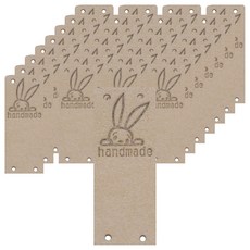 Khohimo 手工標籤 5W0209, 30個, 米色