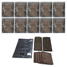 咖啡師實務半身圍裙 + 亞麻布 2件 + 超細纖維 5件 A1套組, 黑色(半身), 棕色(亞麻布, 超細纖維), 10套