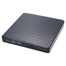 Coms 超市 USB 3.1 Type C DVD RW 讀寫器 USB 2.0 外接式 ODD 黑色, 1個, BD206
