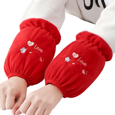 Tosi-fit 好看日常袖套 兩側一組, 花朵愛心 紅色