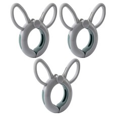 머니풀 가위 모양 튼튼한 이불 집게, 그레이, 3개