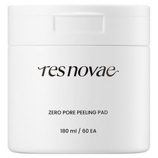 res novae 零毛孔去角質棉片 180ml, 1個