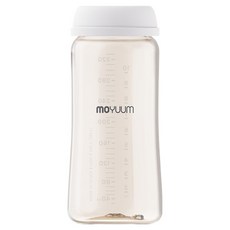모윰 3세대 PPSU 올인원 베이직 노꼭지 젖병, 스노우, 330ml, 1개 스노우, 330ml, 1개