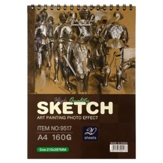 All Like素描繪圖本, 1個, A4