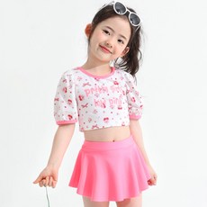 ROROCHAT 女童款Shuni防曬泳衣兩件式套裝