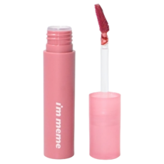 i'm meme 我愛唇欲水霧唇釉, French Peach, 4g, 打造水潤持久迷人唇妝, 1支