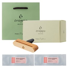 erumpo 木質棒車用芳香劑 + 補充棒 2入組, 1套, Erumpo Blossom