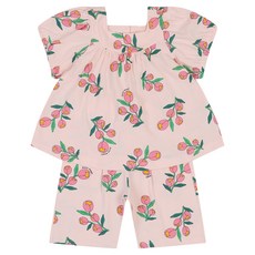 Happyland 嬰幼兒花卉七分袖上下套裝