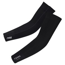 nSR RIDInG Fondo Radical Arm Skin 涼感袖套 雙邊一組, 1套, BLACK