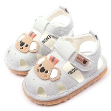 루루슈 아동용 코알라 삑삑이 샌들 BY101