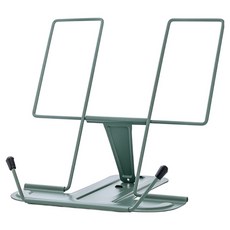 난리시스터즈 접이식 철제 독서대, 딥그린