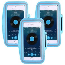 舒心便利健身戶外臂帶式手機殼 16.51cm 3入