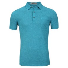 男士彈性高爾夫短袖T恤 FA-5085