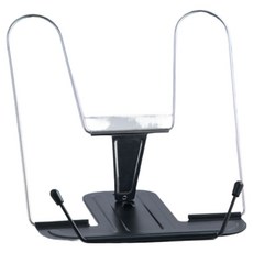 난리시스터즈 접이식 철제 독서대, 심플블랙