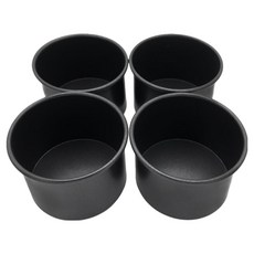 Hanomad 韓國製造 70 超迷你圓形蛋糕模, 4個