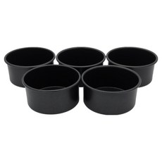 Hanomad 韓國製造 50 超迷你圓形蛋糕模, 5個