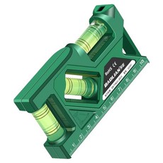 바올리안 3in1 미니 수평기 16597 100mm, 1개