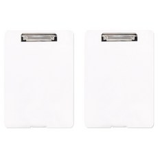 미소로 6000 클립보드 A4 2430, 화이트, 2개