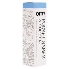 OMY 口袋遊戲 海洋 POCK07, 1個, 混合顏色