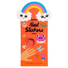 OMY 可愛指甲貼 200p NAIL02, 1個, 混合色