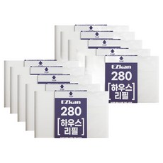 EZkan House 280 尿布垃圾袋補充包, 27L, 10個