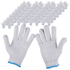 TIS 基本棉質手套 雙手穿戴組, 單一顏色, 100套