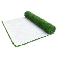 DIY 방염 검정가루 제로 잘라쓰는 그린세이프 롤 매트 고밀도 인조잔디 1m x 1m, 1개