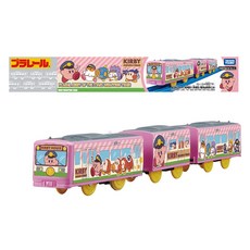 TAKARA TOMY PLARAIL 鐵道王國 T-ARTS KOREA 星之卡比 彩繪列車, 1個, 混合顏色