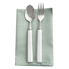 Sugar Cotton素色亞麻餐巾, 薄荷綠, 5個, 1入