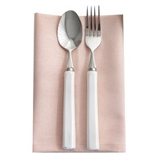 Sugar Cotton素色亞麻餐巾, 粉紅色, 5個, 1入