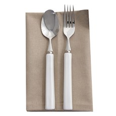 Sugar Cotton素色亞麻餐巾, 米色, 5個, 1入