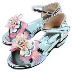 Lulushu 女童 PT 魔法皇冠跟涼鞋 BY195