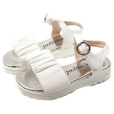 Lulushu 女童 PT Secret 荷葉邊涼鞋 BY199