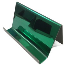 PickUpLife 메탈 명함꽂이 그린 유광, 1개, 1단