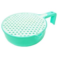 堅固圓形雙面磨泥板 大型, 1個, 薄荷