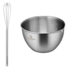 WAGENSTEIGER 套組, 1套, 圓形小號打蛋器 + 大號攪拌盆, 單一顏色