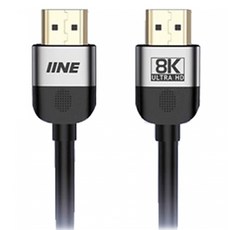 이이네 HDMI 8K 2.1 고급형 케이블 블랙 L1037, 1개, 2m