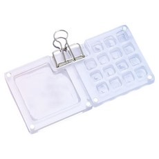 엔도브 휴대용 미니 팔레트 아크릴, 1개, 15칸