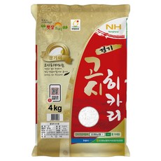 조암농협 고시히카리쌀, 4kg, 1개, 상등급