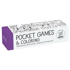 OMY 口袋遊戲&魔法著色 POCK01, 1套, 混合顏色