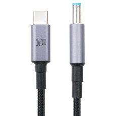 컴스마트 USB Type C PD 노트북 전원 변환 충전 케이블 20V 7A 140W JA307, 1개