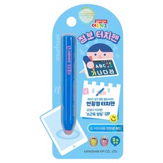 munhwA Deojon Kids Jumbo 鉛筆型觸控筆 6.5mm, 1個, 藍色