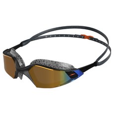 speedo Aquapulse Pro 鏡面泳鏡 亞洲版 8-12265F982, GREY, 1個