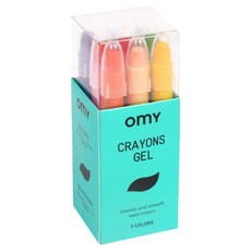OMY 凝膠蠟筆 9種 CRA03, 1套, 9色