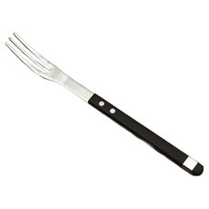 Bogen Solen方形餐具甜點叉, 黑色, 1個