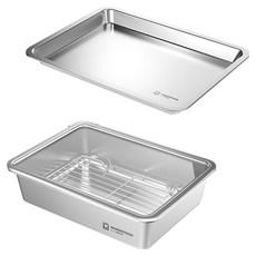 WAGENSTEIGER Vogue 304不鏽鋼托盤組, 1套, 托盤 + 不鏽鋼蓋