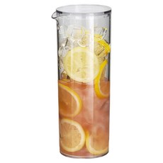 mir PC透明纖薄冰箱水瓶, 1個, 880ml, 透明