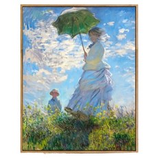 Rootwellife DIY名畫繪製油畫組 40 x 50 cm, 撐陽傘的女人, 1套